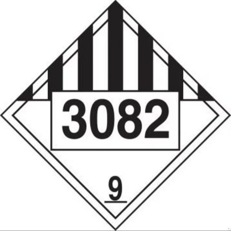 Accuform CHEMICAL Safety Sign HAZARD CLASS 9 10 MPL791RM10